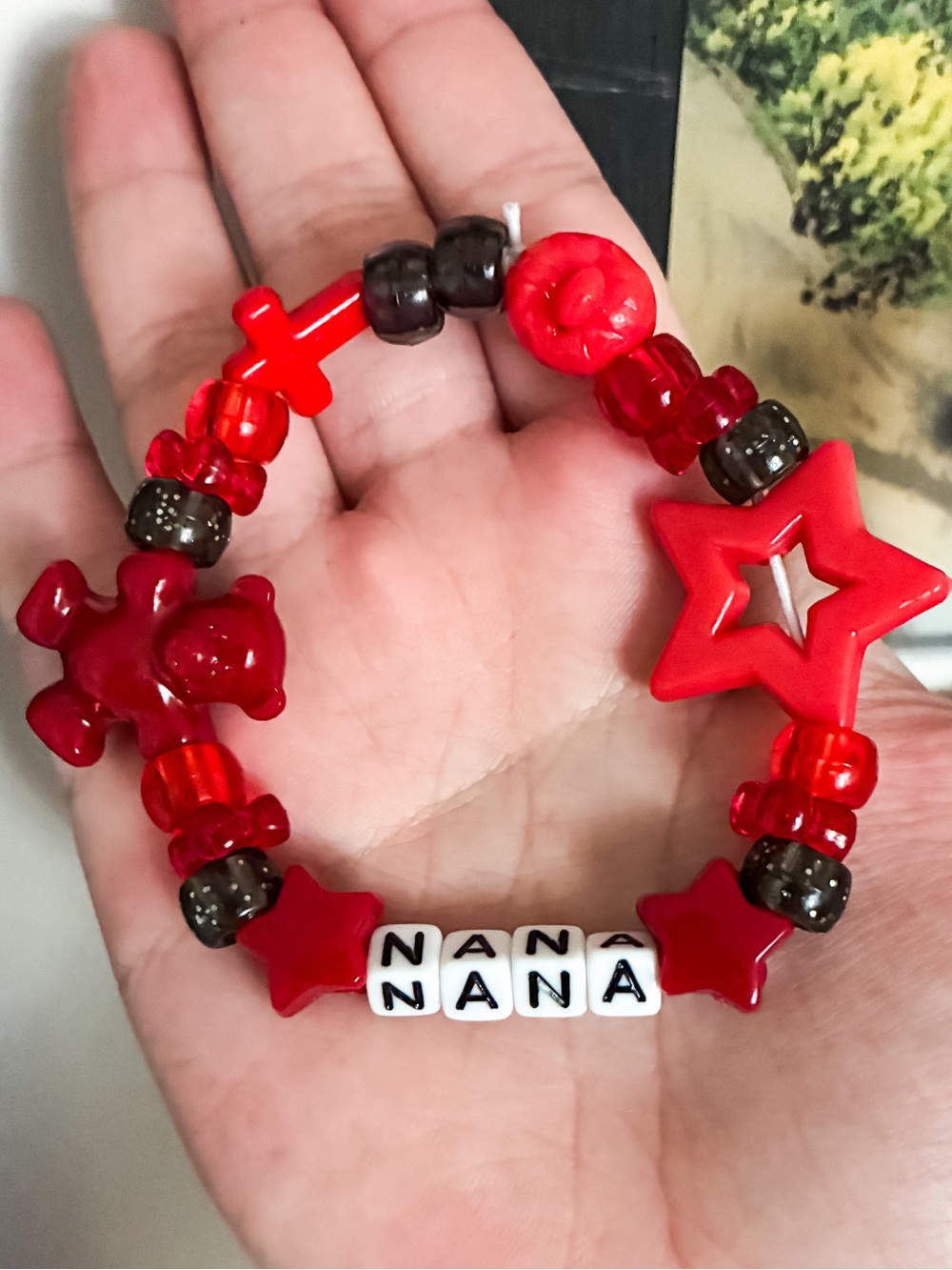 Nana: Nana Osaki Inspired Kandi Bracelet